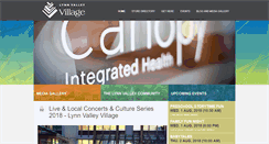 Desktop Screenshot of lynnvalleyvillage.com